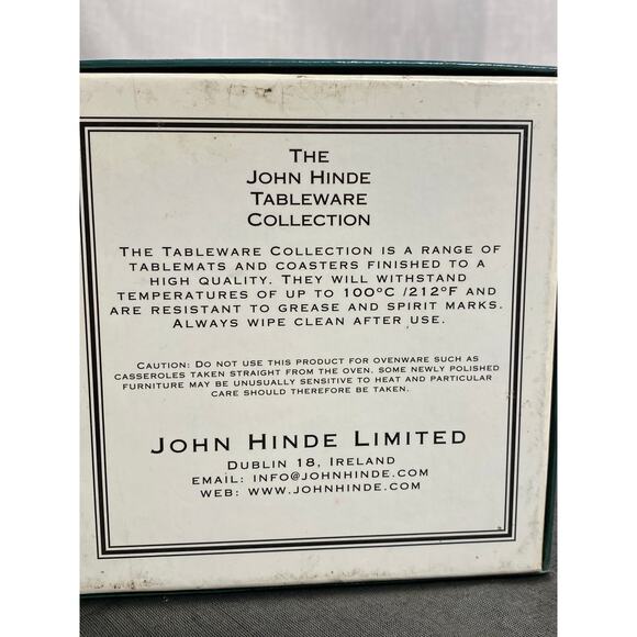 Boxed Set of 6 Coasters The John Hinde Tableware Collection VIEWS of Ireland EUC - Picture 3 of 16
